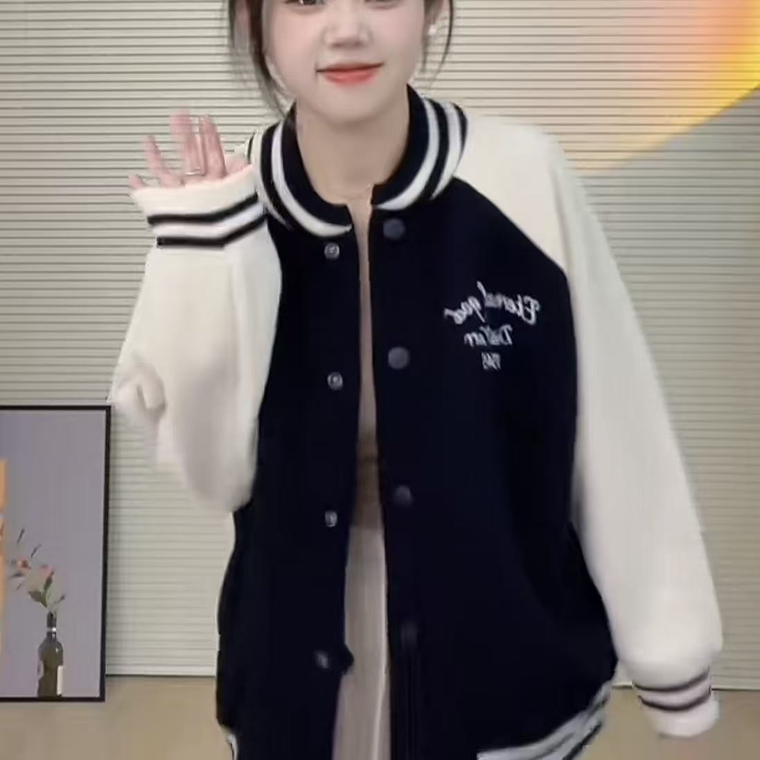 【高奢•墨雪】NN221-时尚女装设计感外套显瘦休闲百搭气质百搭
