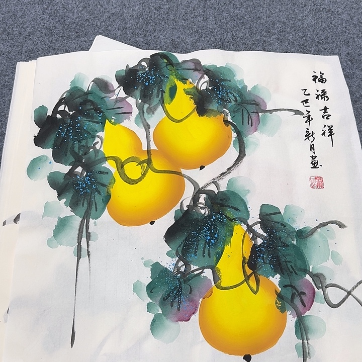 国画纯手绘作品欣赏图