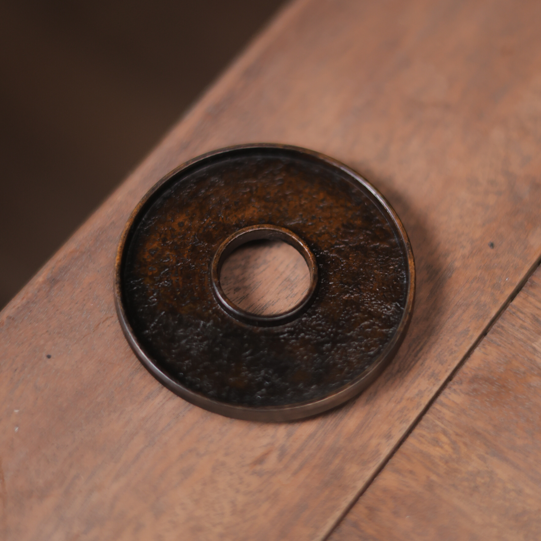 【福器】点铜圆盖置（古篱S0170）