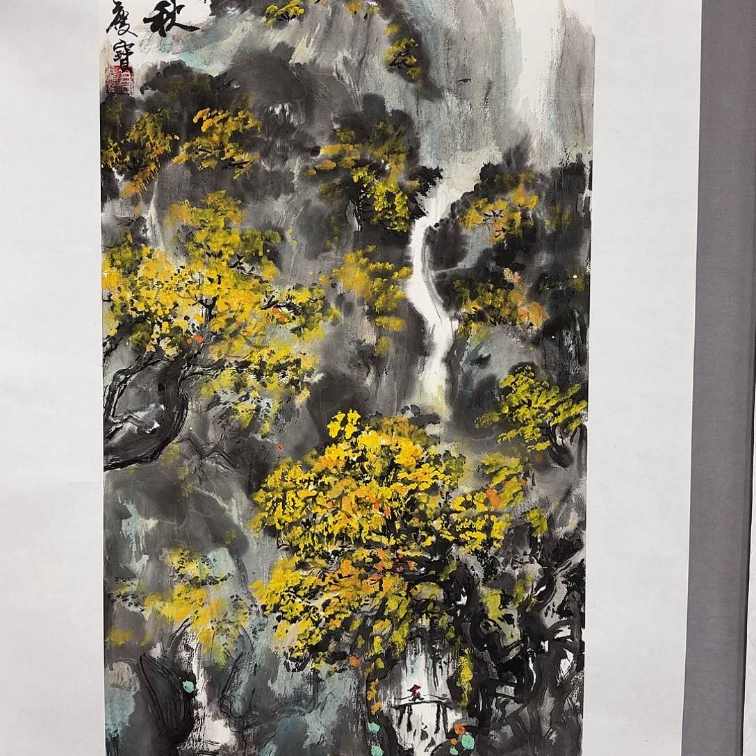 国画国画纯手绘作品请放心去藏