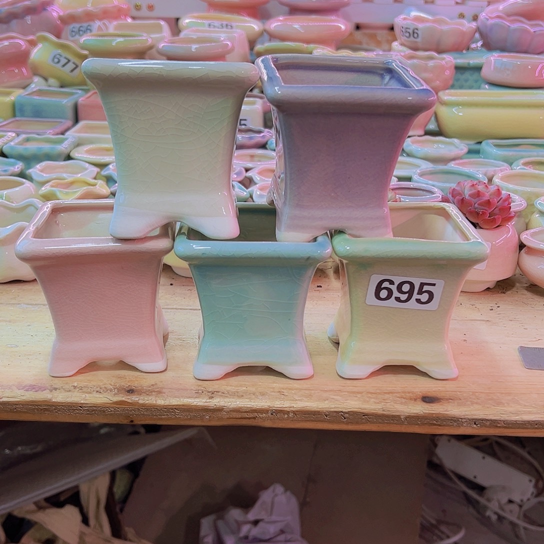 陶瓷花盆当场凑满12包邮