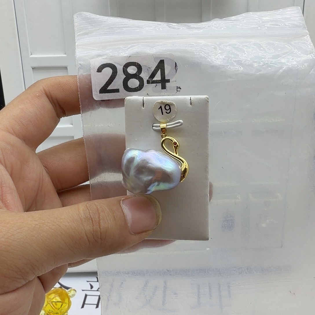 合金颈饰淡水珍珠