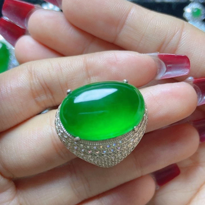 翡翠颈饰未镶嵌1685209。