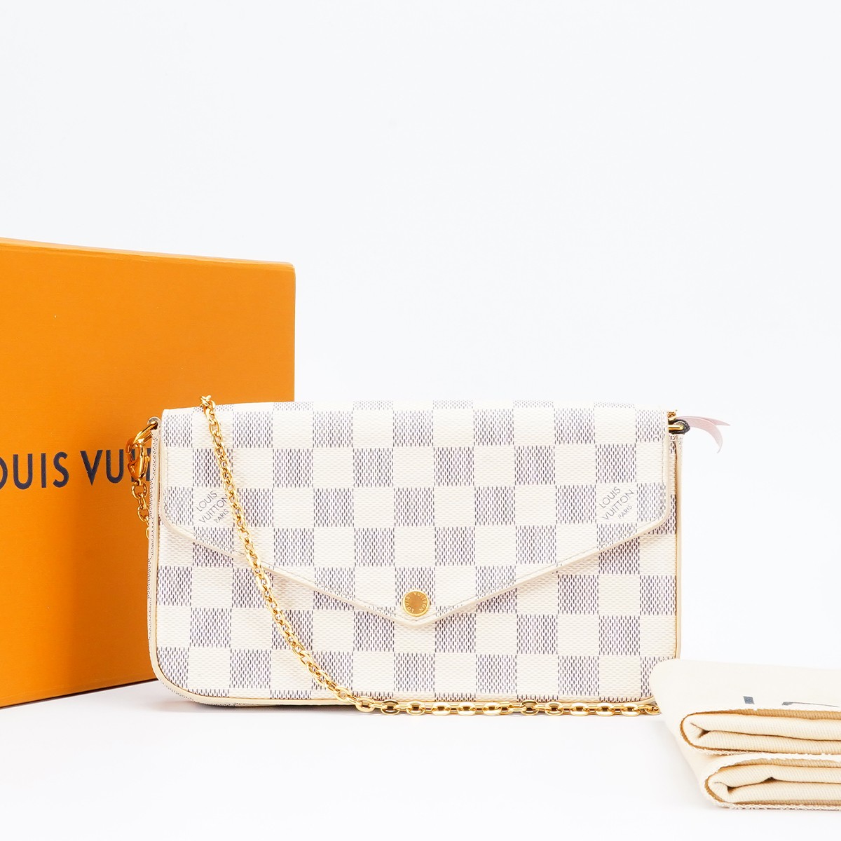 95新 LouisVuitton/路易威登 【桔夕静文】三合一包/BG22006257