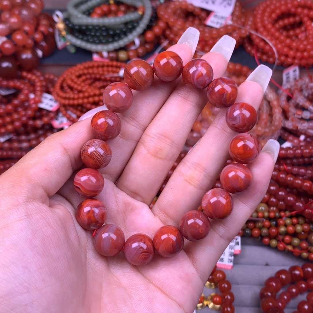 未镶嵌手链南红玛瑙19号卡12