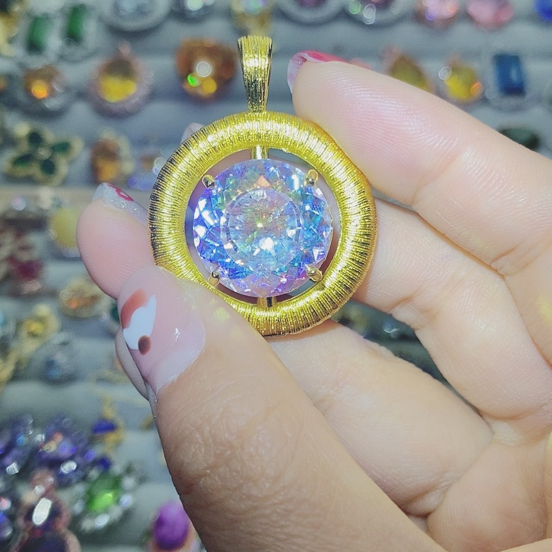 【闪购商品】托帕石耳饰银S925镶嵌