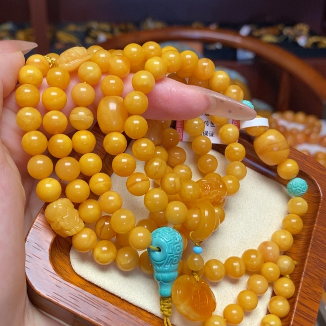 【闪购商品】蜜蜡手链未镶嵌手串