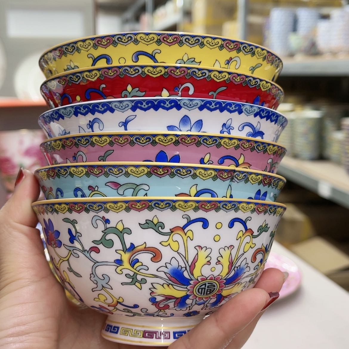 【闪购商品】骨瓷4.5，寸6个…………………………