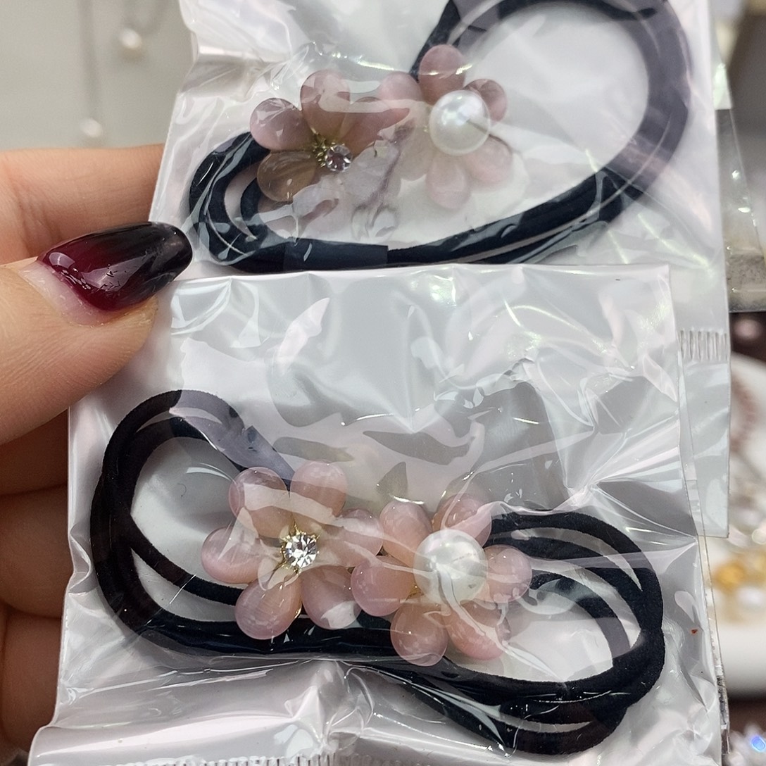 淡水珍珠发饰未镶嵌