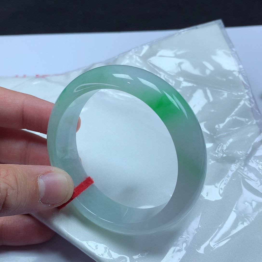 翡翠手镯未镶嵌54正圈