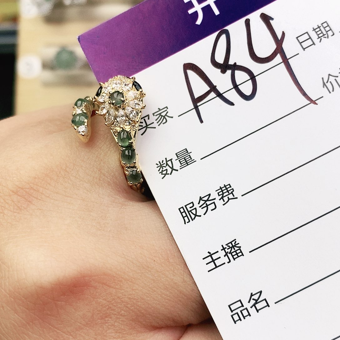 未镶嵌戒指翡翠1111111111111