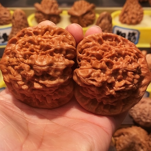 吊坠文玩核桃斌**你官帽51