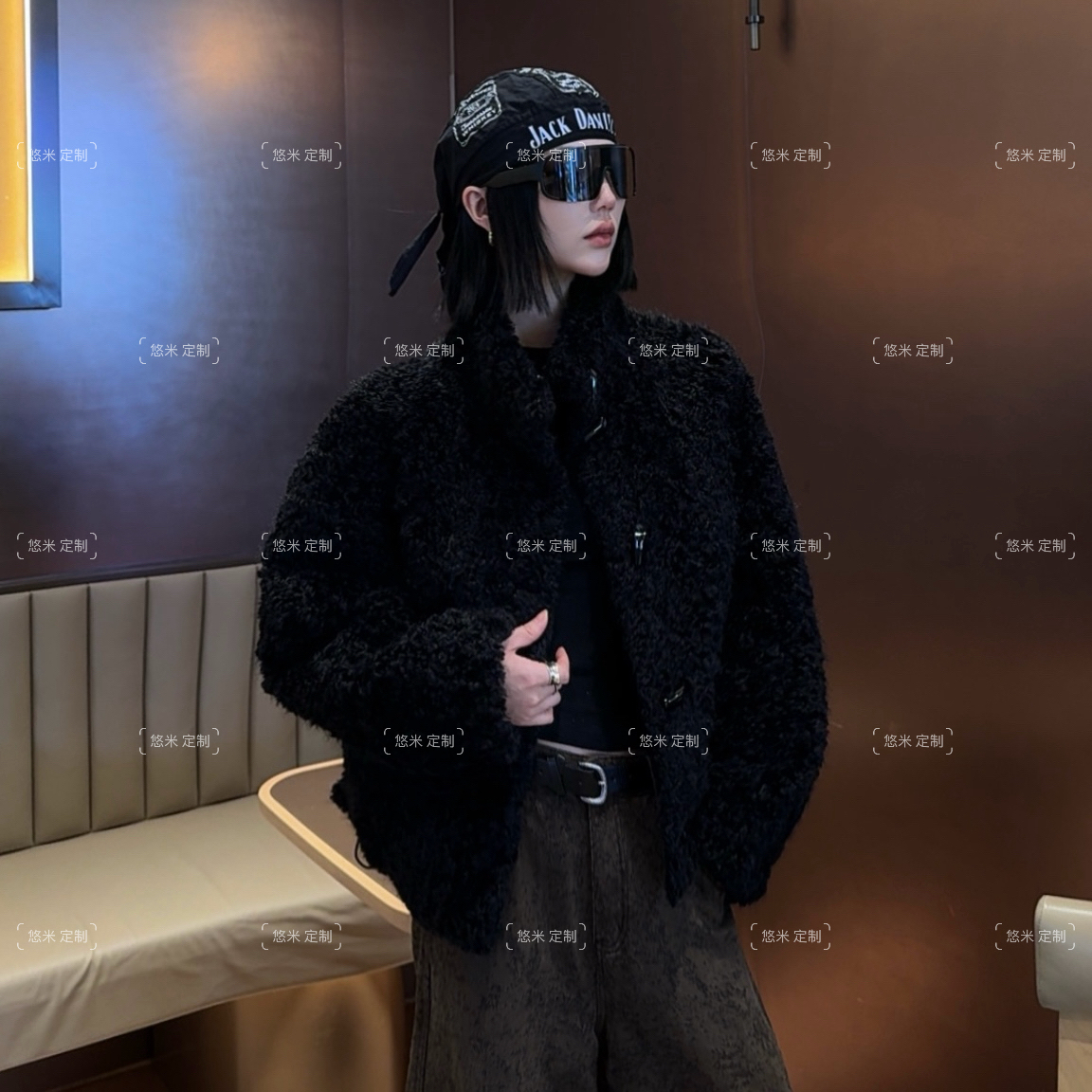 财阀博主 小立领新年外套 31381