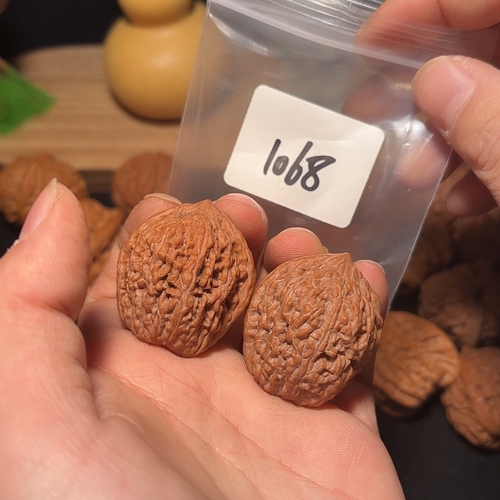 把件文玩核桃34 尺➕     大蒜头  1068