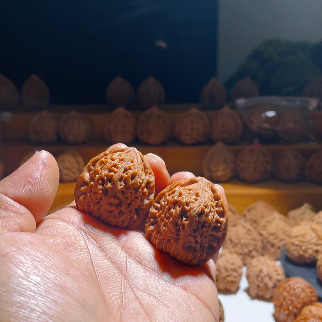 把件文玩核桃七*南疆石顺丰到付上手盘玩不退换