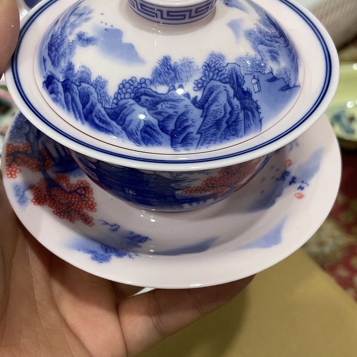 摆件陶景德镇陶瓷主杯2344