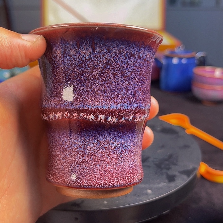 钧瓷茶具手工制作