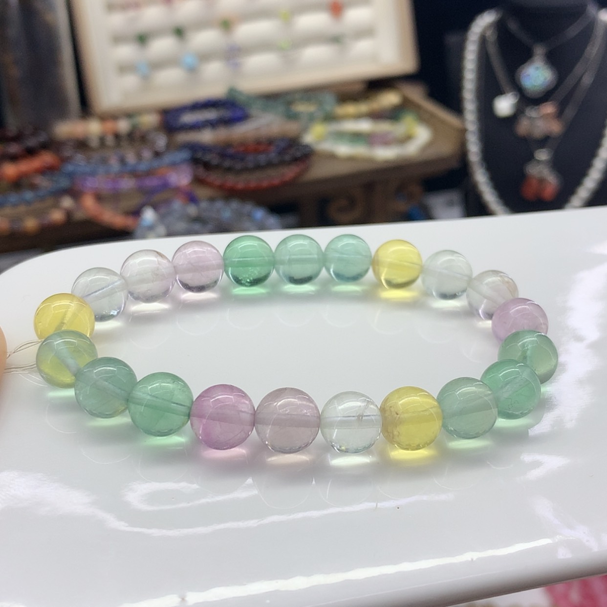 【闪购商品】萤石手串未镶嵌手串