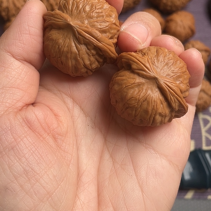 核桃文玩核桃石门元宝全品