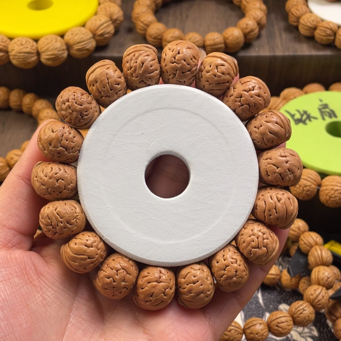 桃核手串纽扣福利