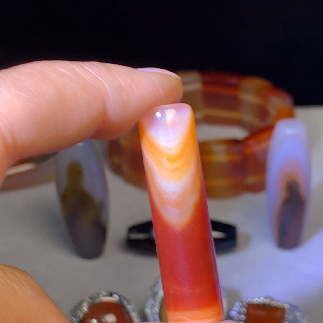 玛瑙/玉髓未镶嵌颈饰