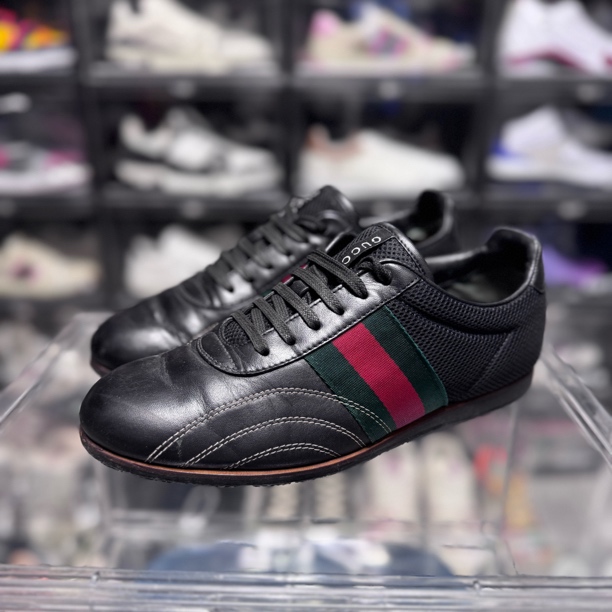 90新 GUCCI/古驰 40码 古驰 板鞋 无盒9新 鞋 配鞋垫 内衬瑕疵