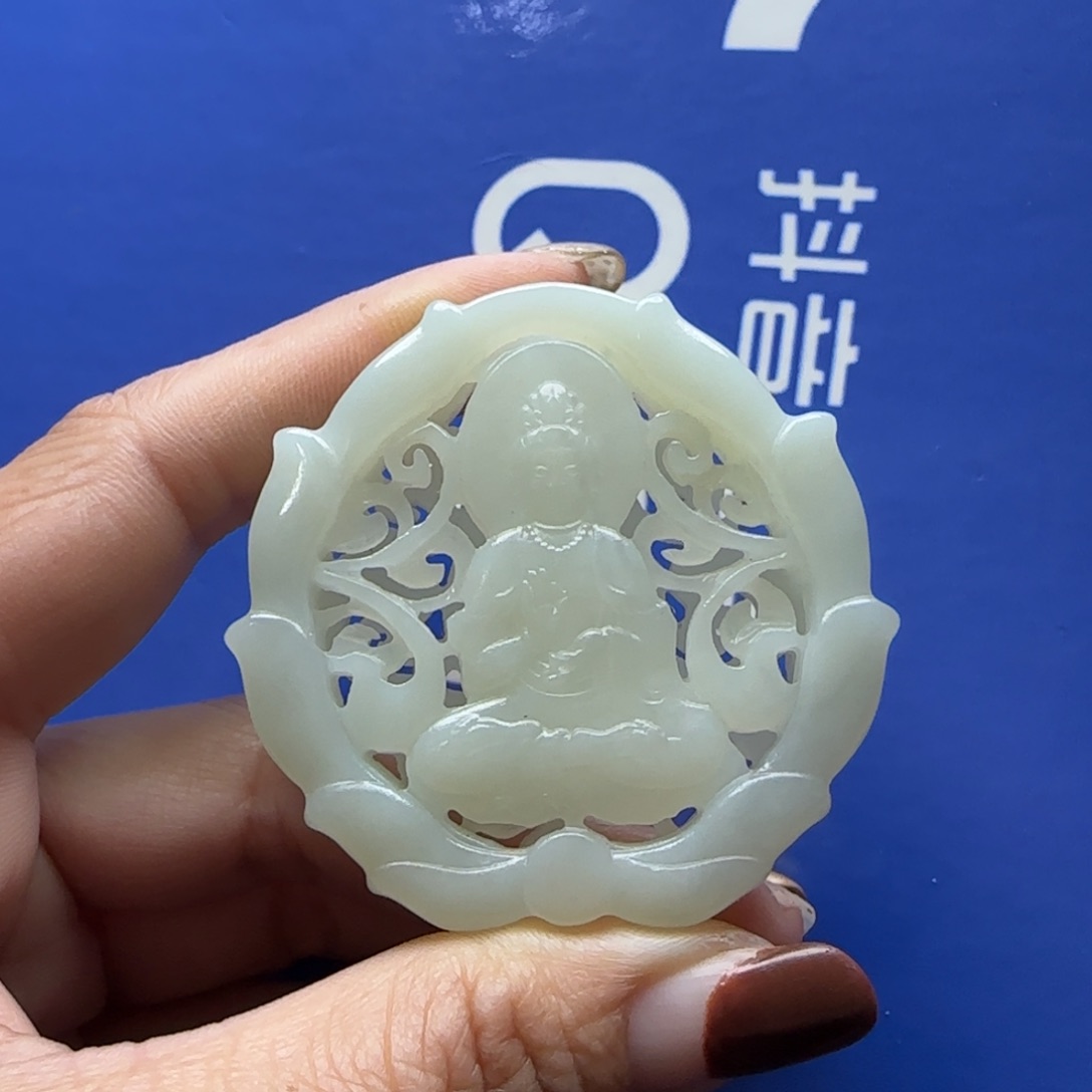 和田玉挂件未镶嵌