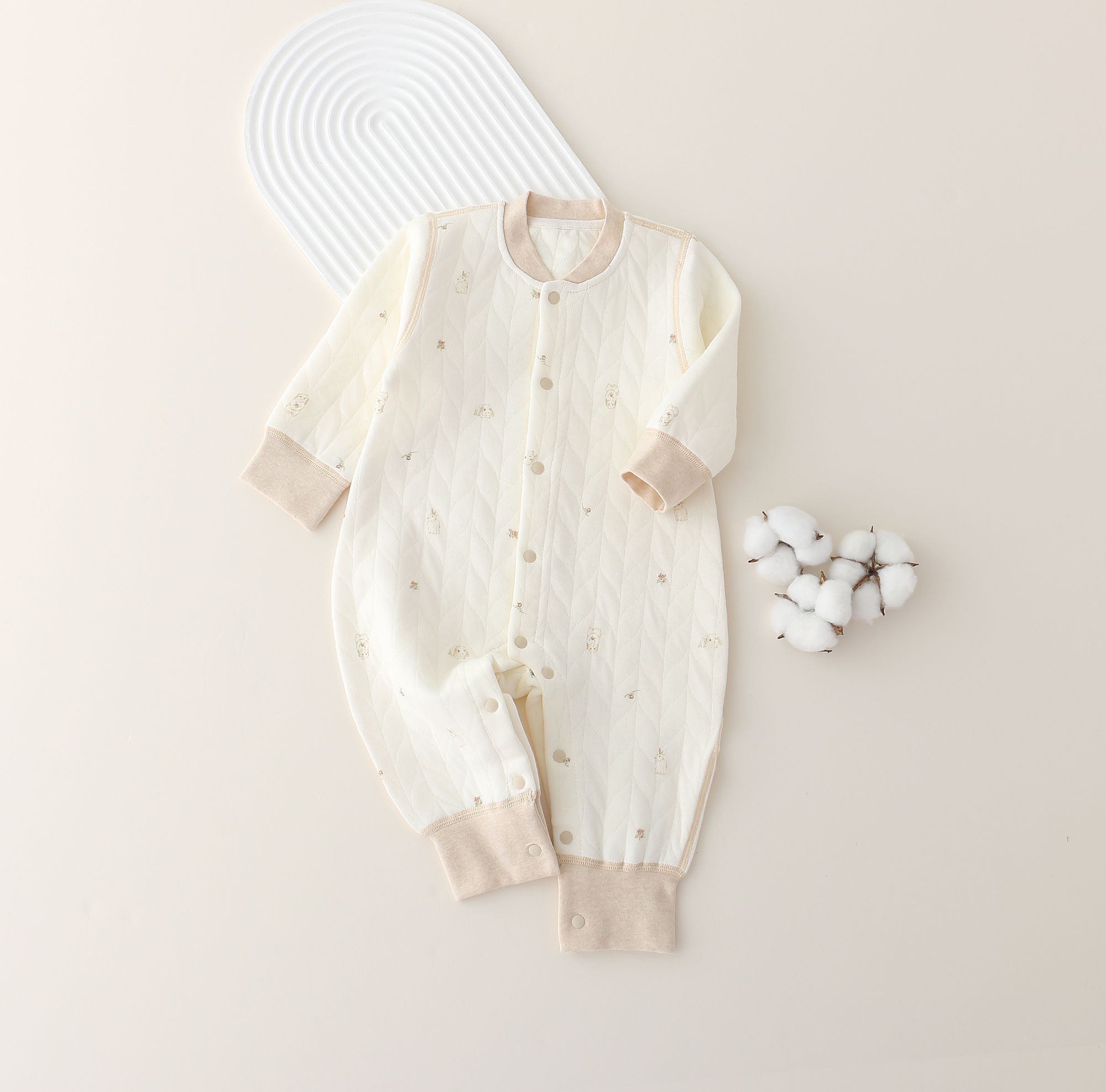 婴幼儿服饰空气棉舒适公主连体哈衣婴儿婴儿服爬服婴儿服