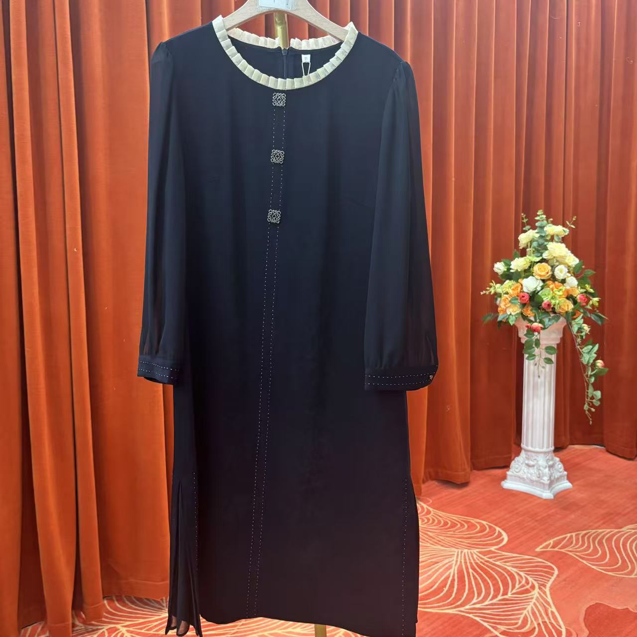 33037 新款气质时尚百搭优雅减龄显瘦连衣裙