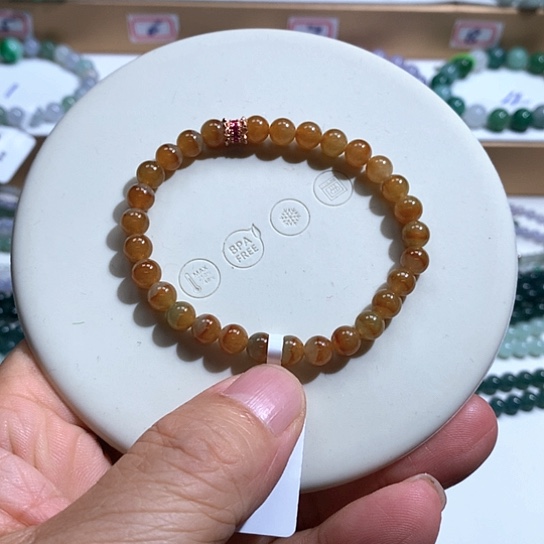 翡翠未镶嵌手链16