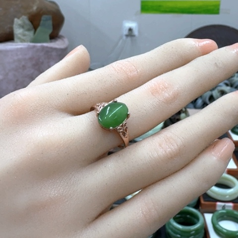 和田玉戒指未镶嵌