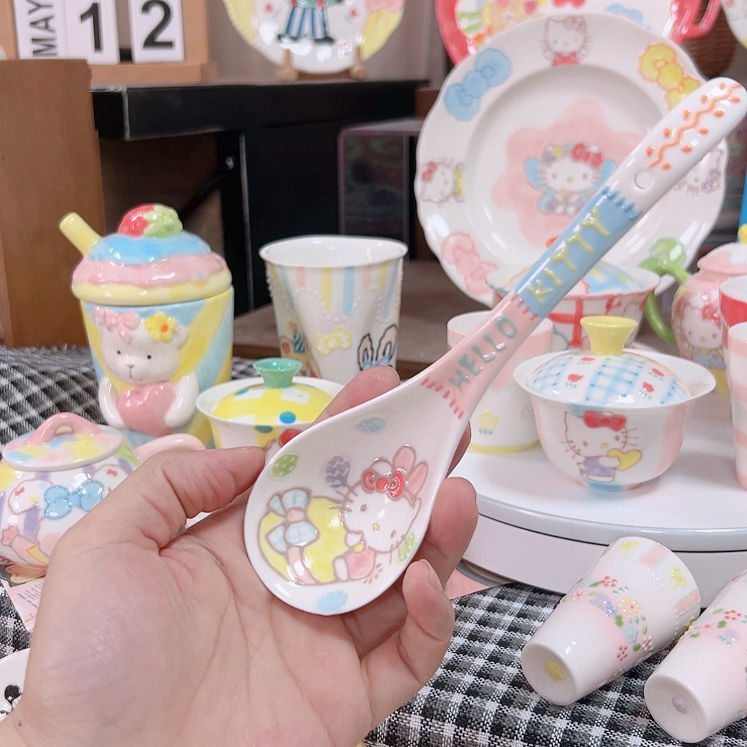 可爱陶瓷高温手作