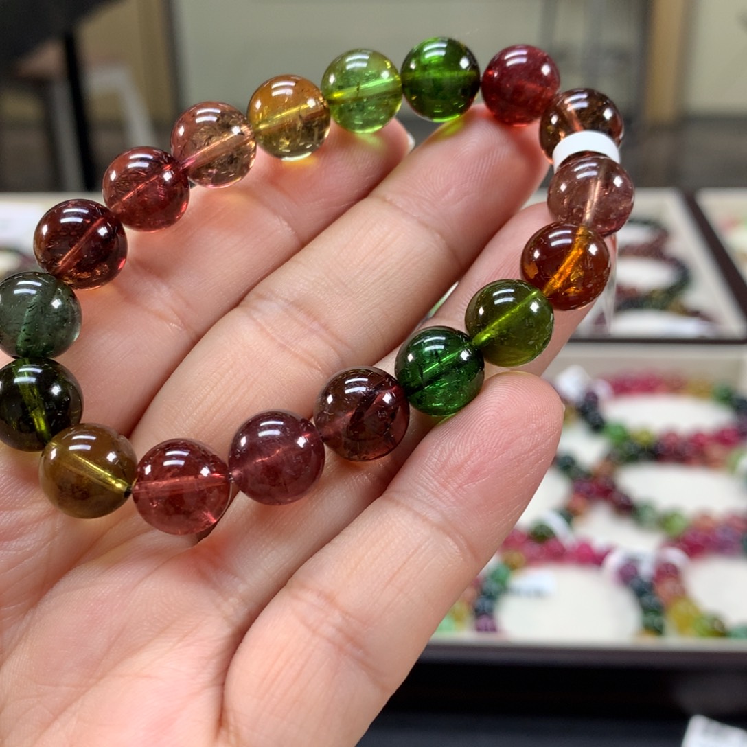 手链碧玺未镶嵌10.5左右