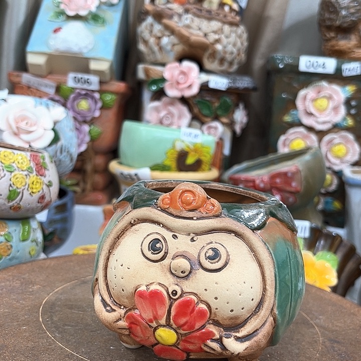 红陶粗陶多肉花盆