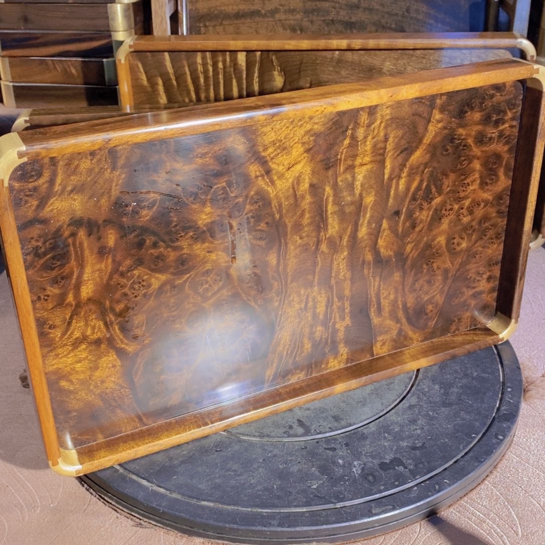 金丝楠等*来金丝楠木文盘