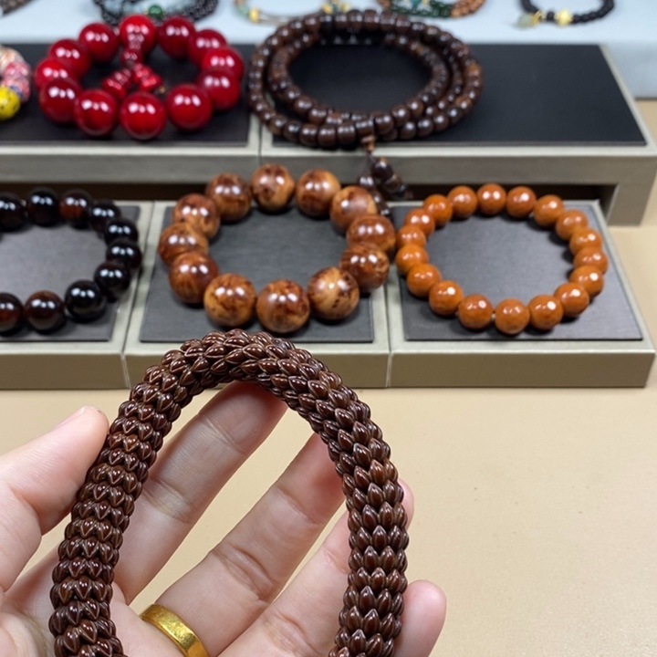 紫金鼠吊坠1.3紫金鼠佛珠手串