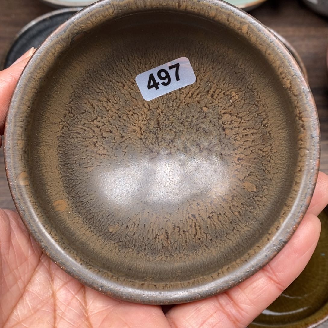 茶盏參**學龙窑柴烧自然还原497