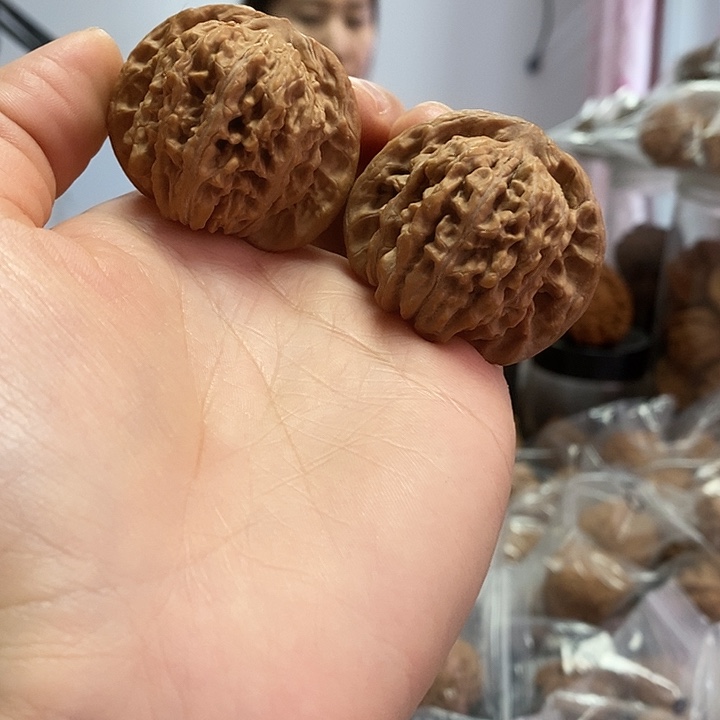 把件文玩核桃41四座楼