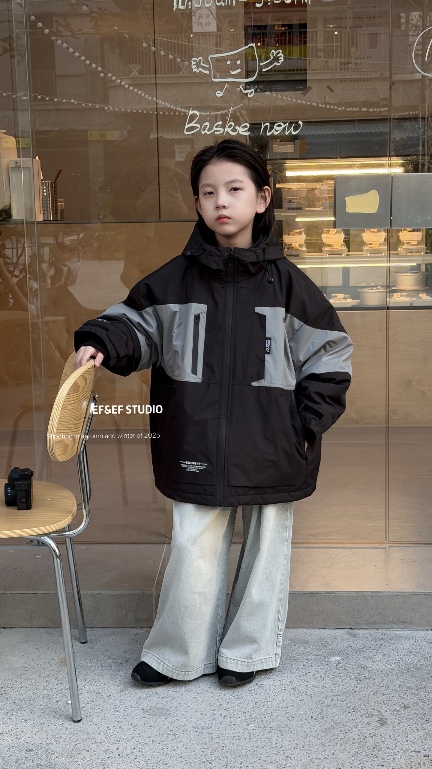 8015冬季新款儿童两件套外套