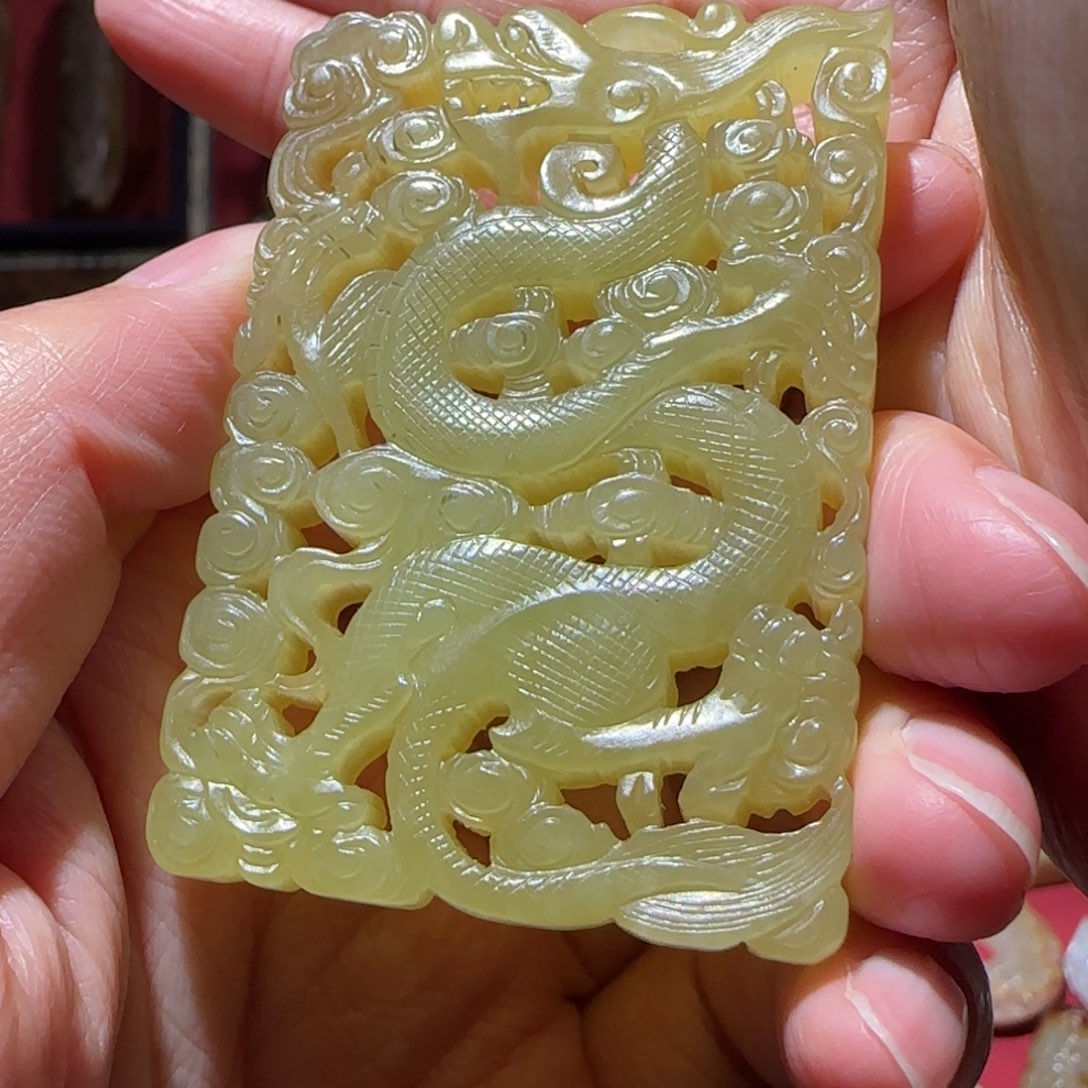 和田玉挂件未镶嵌福*