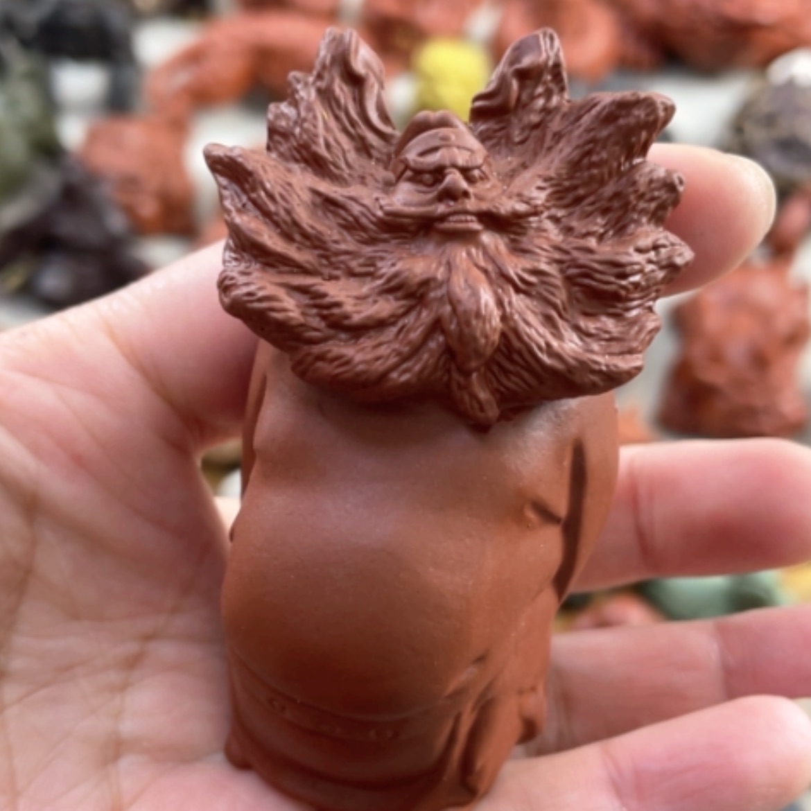 【闪购商品】紫砂茶宠紫砂钟馗