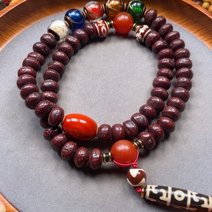 菩提吊坠未镶嵌段****兔凤眼菩提子