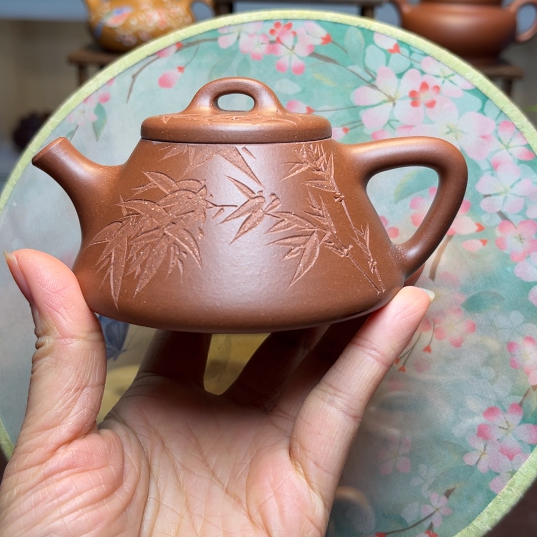 J***y紫砂茶壶手工制作原矿紫砂