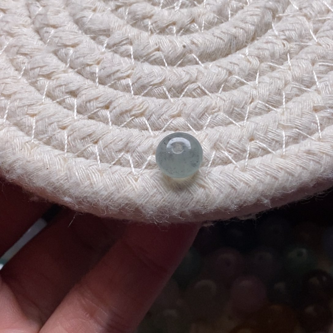 翡翠散珠天然翡翠A货散珠