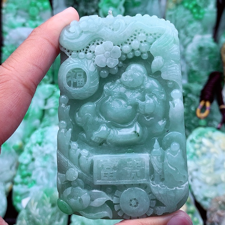 翡翠吊坠(不含链)未镶嵌