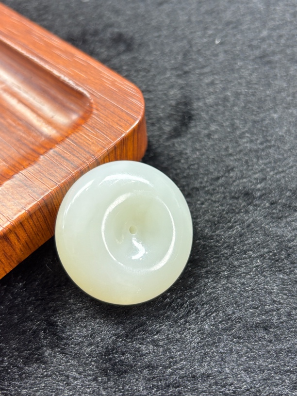 和田玉3.5高品平安扣吊坠