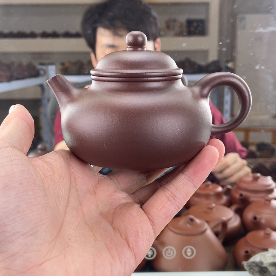 茶壶紫砂220cc底槽清茶壶