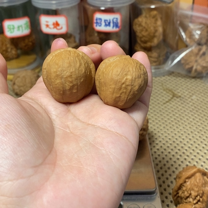 核桃手串/手链木鱼元宝