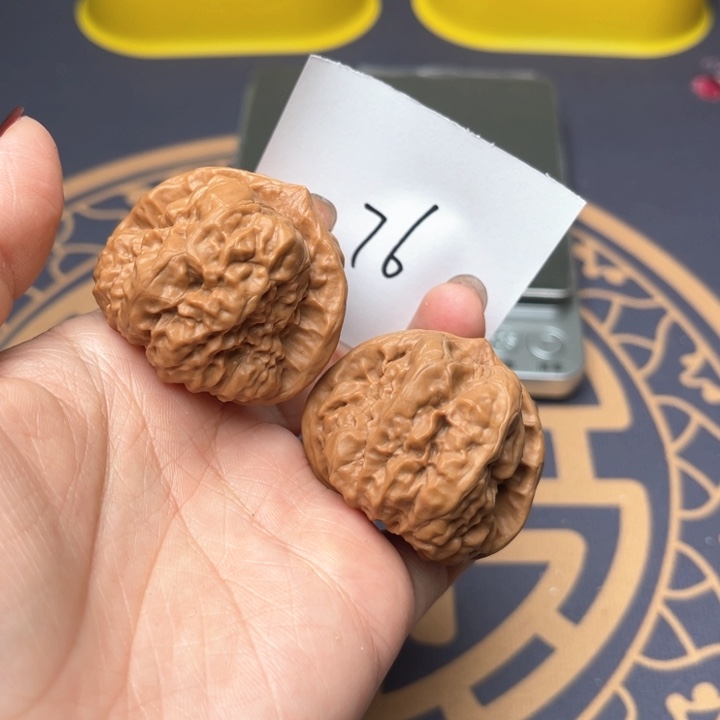 文玩核桃把件40蛤蟆头