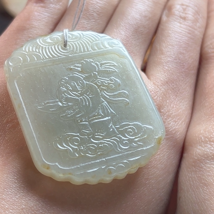 和田玉挂件未镶嵌听****8